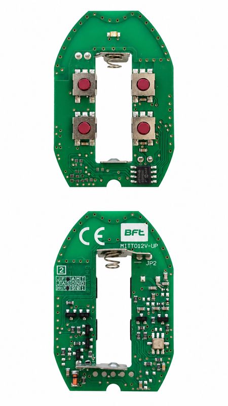 KIT SCHEDA RICAMBIO RADIOCOMANDO MITTO 4 BFT RICAMBIO ORIGINALE