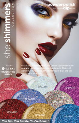 Powder Polish Dip Set– She Shimmers Collection 8 x 14 g Powder Polish Dip Set– She Shimmers Collection 8 x 14 g