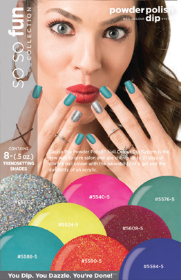 Powder Polish set - So So Fun 8 x 14 g Powder Polish set - So So Fun 8 x 14 g