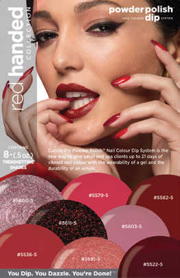 Powder Polish set - Red Handed 8 x 14 g Powder Polish set - Red Handed 8 x 14 g