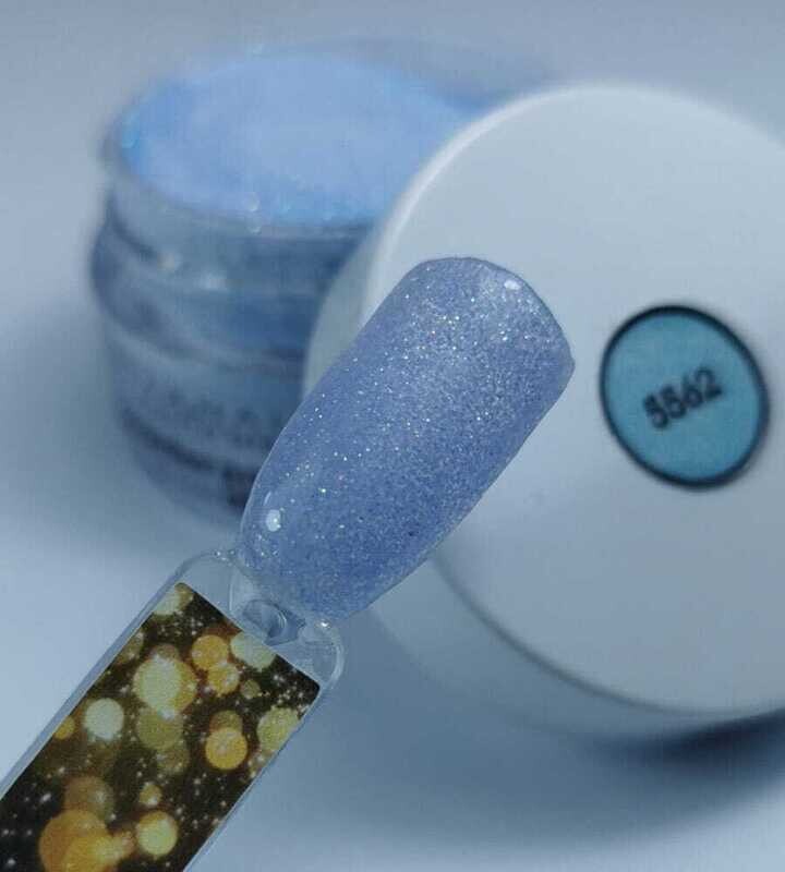 Dip Powder - Baby Blue Glitter  45g