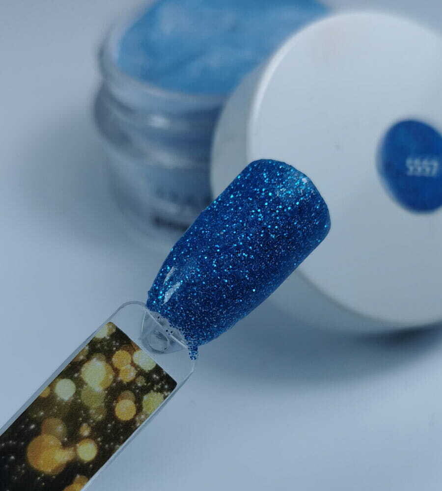 Powder Polish -Deep Blue With Blue Mica 14 g