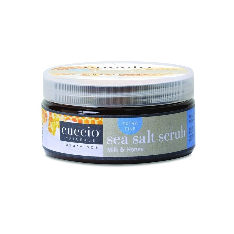 SEA SALT SCRUB Med &amp; Mleko (ULTRA FINE SALTS) 226 g