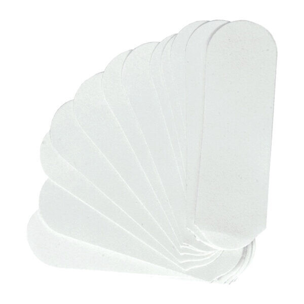 Metalna turpija za pete sa abrazivnim nastavcima 50×80 grit (crni) &amp; 50×180 grit (beli)