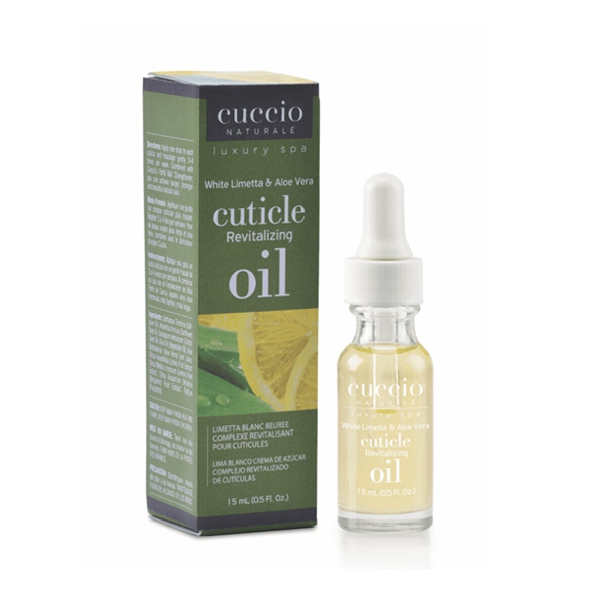 REVITALIZING CUTICLE OIL Aloja Vera i Bela Limeta 15 ml