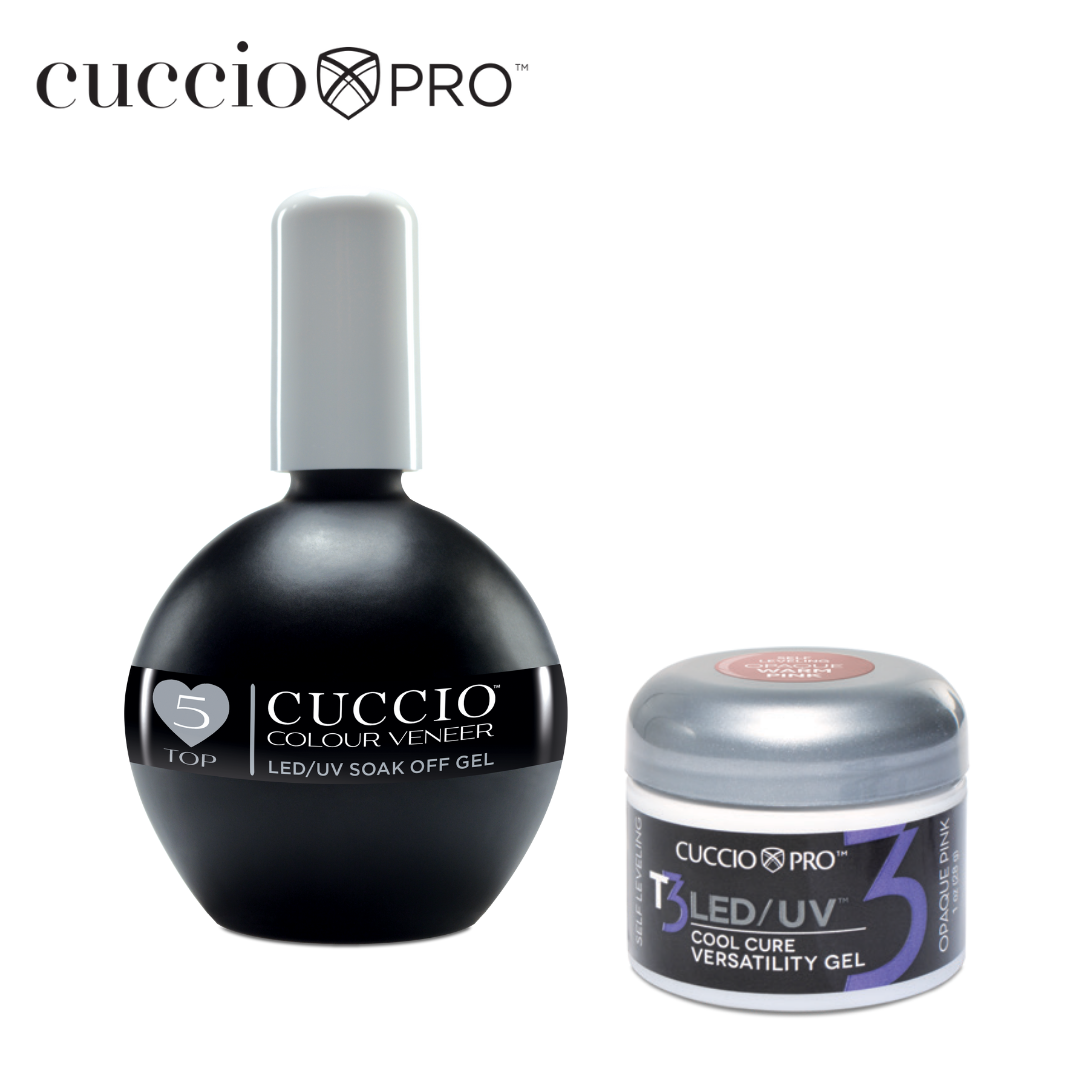 Top Coat Veneer 75 ml + T3 UV-LED slf leveling 28 g ml FREE