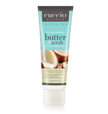 BUTTER BLENDS SCRUB Kokos & Beli Đumbir 113 g BUTTER BLENDS SCRUB Kokos & Beli Đumbir 113 g