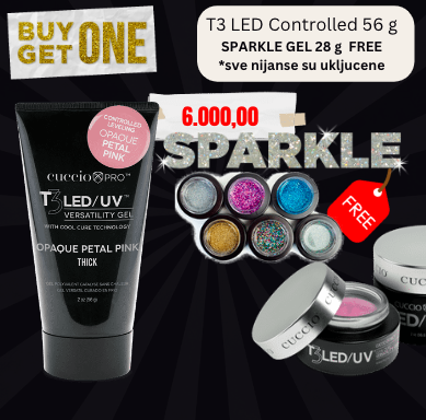T3 LED Controlled 56 g  + SPARKLE GEL 28 g  FREE