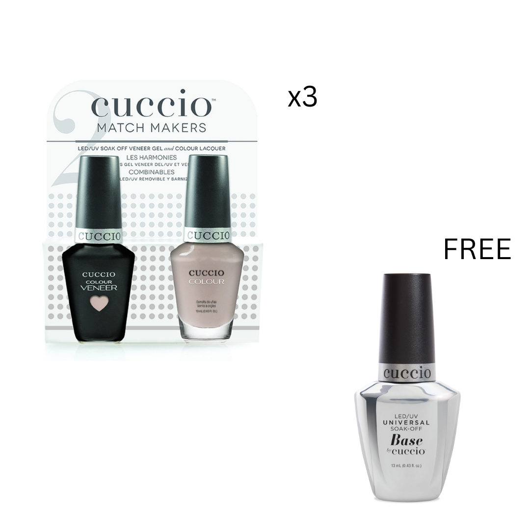 Match Macker set 2 x 13 ml x 3 , Universal Base 13 ml FREE