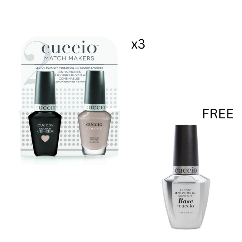 Match Macker set 2 x 13 ml x 3 , Universal Base 13 ml FREE