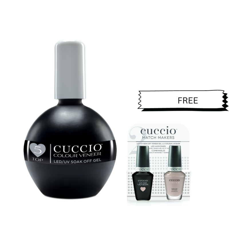 Top Coat gel lak  75 ml + Match Macker set 2 x 13 ml