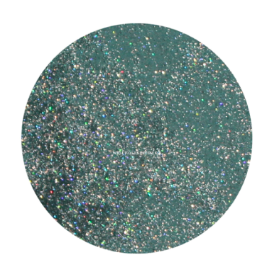 Powder Colour Dip System - 5593 Green Glitter W Blue Undertones 45 g
