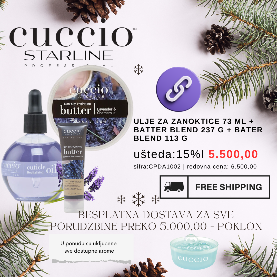 Ulje za zanoktice 73 ml + Batter Blend 237 g + bater blend 113 g