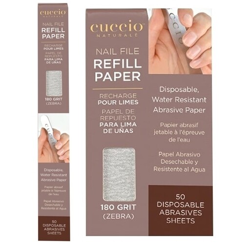 Abrazivni papirni nastavci za metalnu turpiju za nokte  180 grit (beli) 50 kom