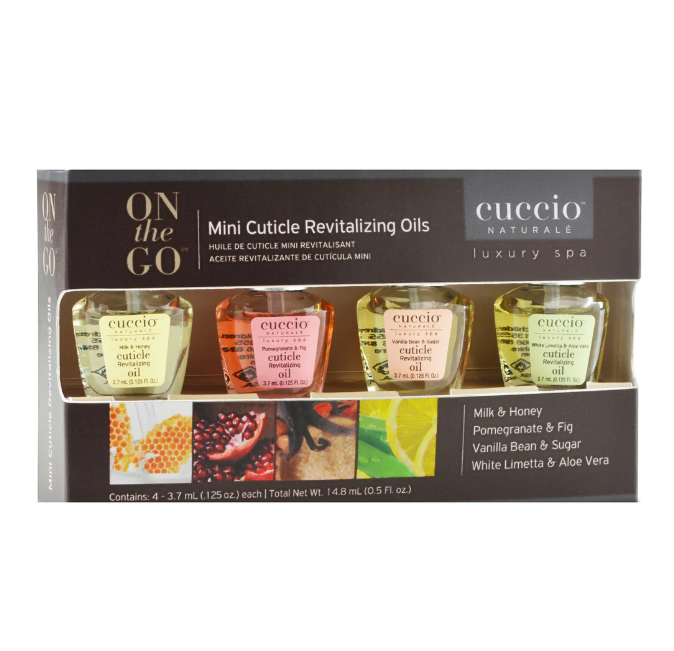 MINI Cuticle Revitalizing oil kutija med i mleko 4 x 3.7 ml