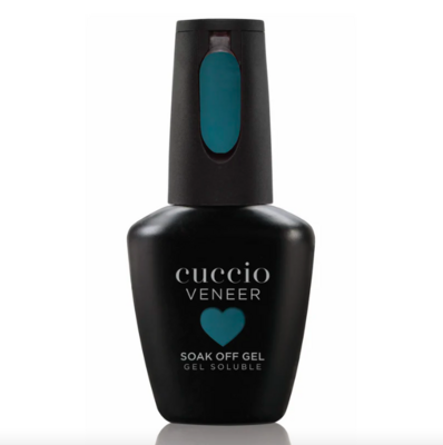 Cuccio Veneer - Tickled Turquoise - Happy Go Lucky 13 ml Cuccio Veneer - Tickled Turquoise - Happy Go Lucky 13 ml