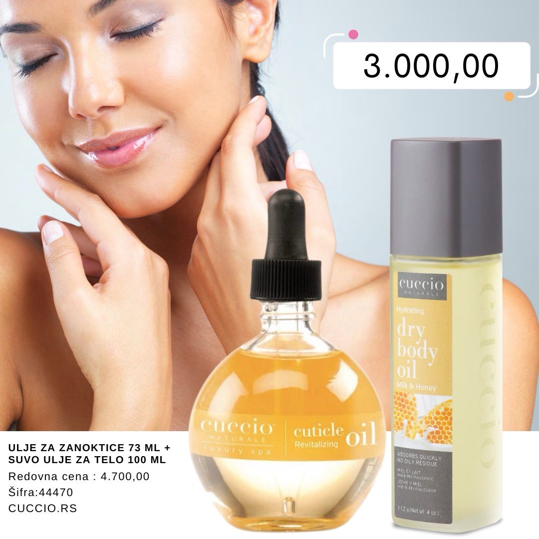 SUVO ULJE ZA TELO 100 ml + Ulje za Zanoktice 73 ml