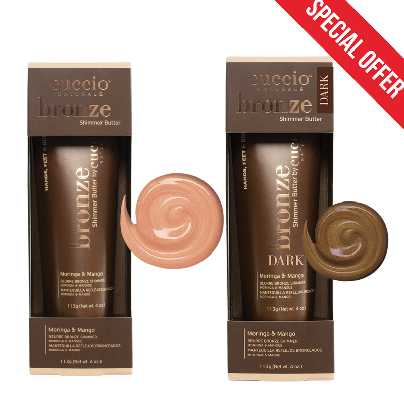 BUTTER BRONZE SHIMMER 113 g + DARK 113 g