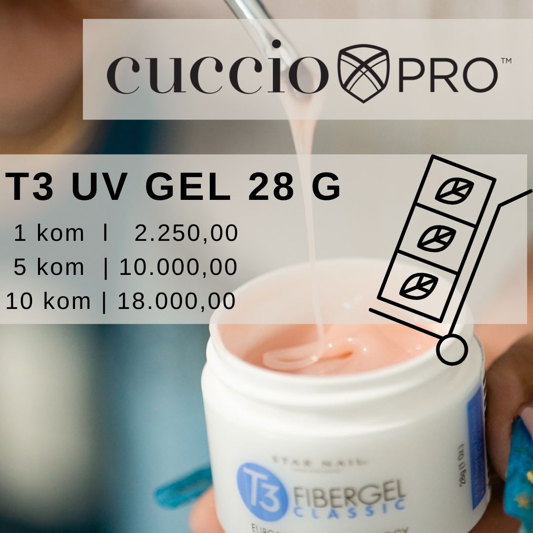 T3 UV GEL kolicinski popust