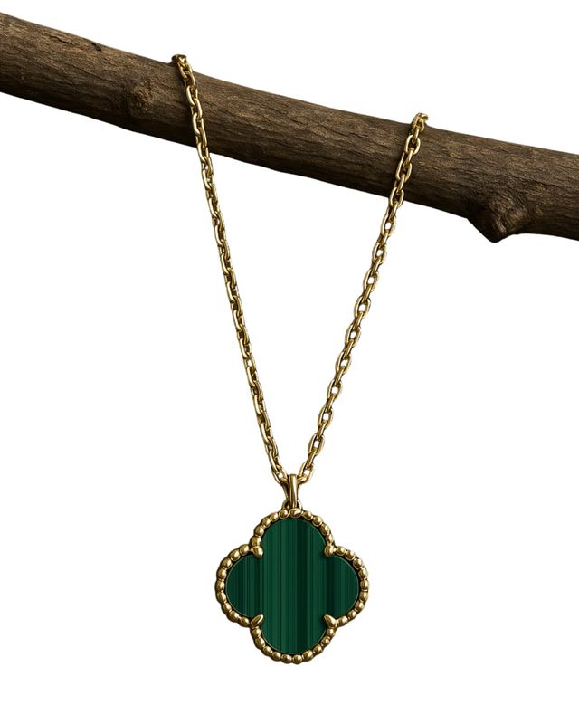 Ogrlica “Green Clover Charm”