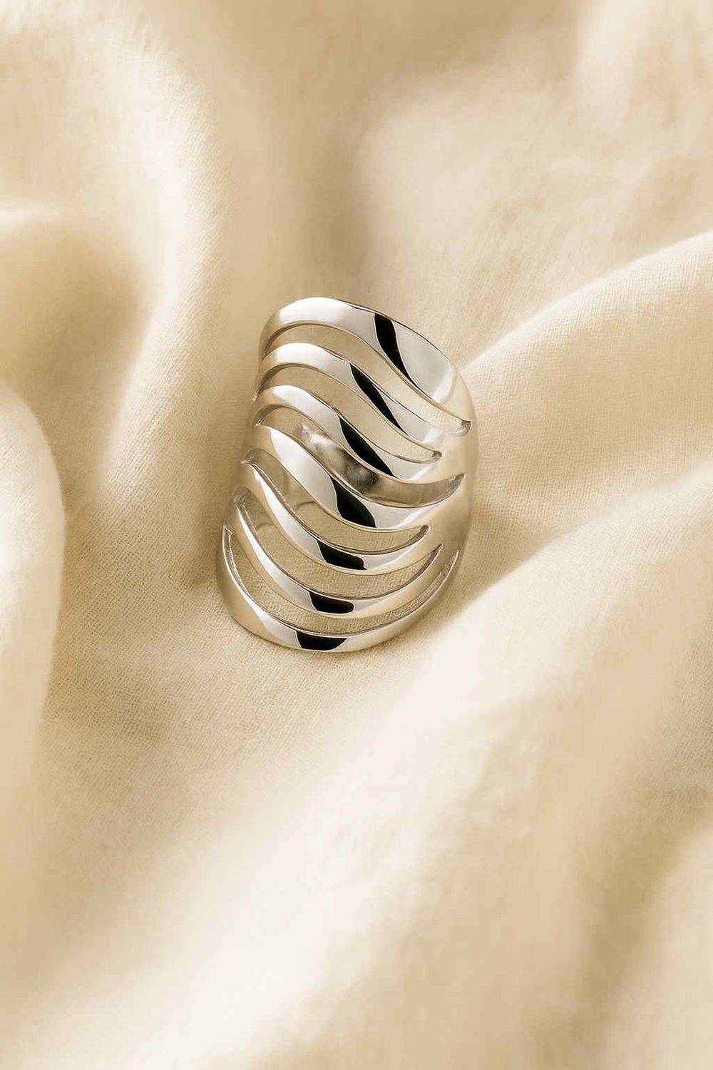 Prsten “Silver Flow”