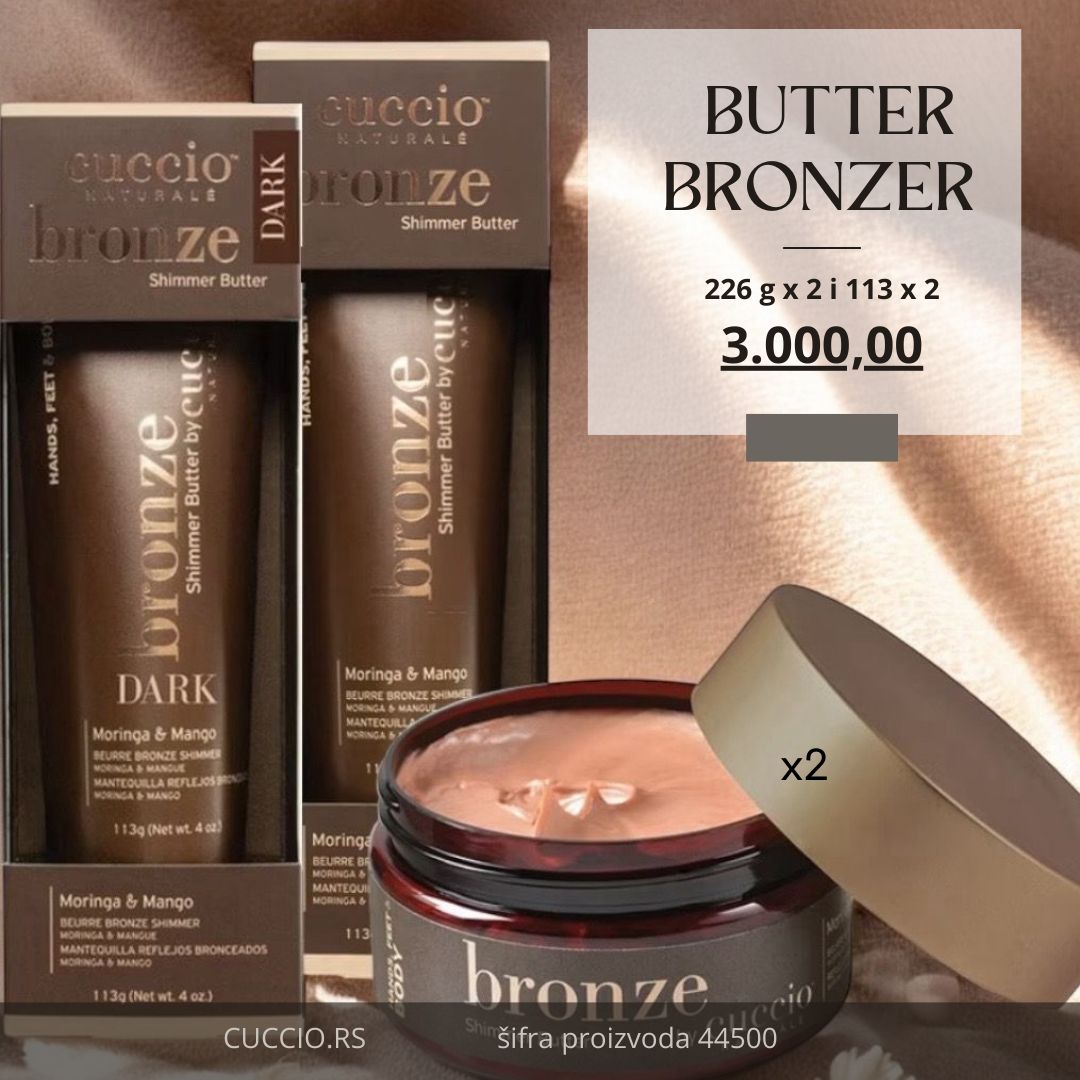 BUTTER BRONZE SHIMMER 226 g x 2 + 2 x 113 g