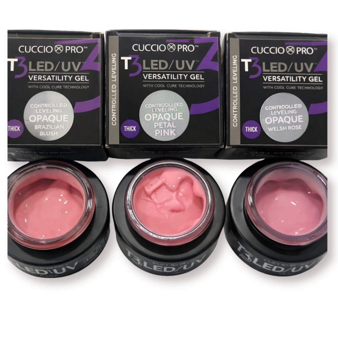 T3 UV-LED control gel opaque petal pink 28 g T3 UV-LED control gel opaque petal pink 28 g