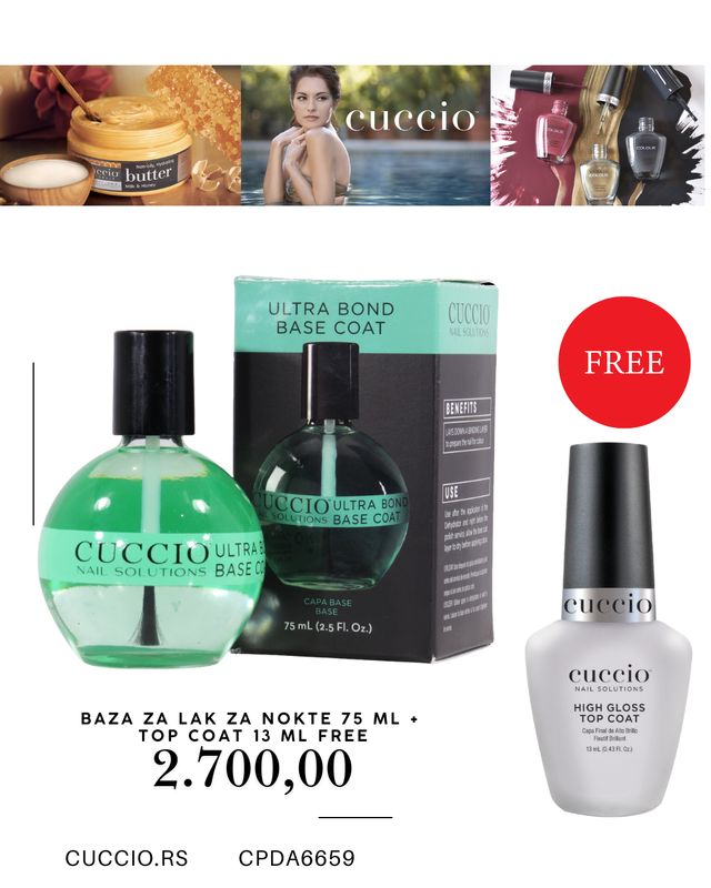 Colour-Base #3 75 ml +Top Coat 13 ml FREE Colour-Base #3 75 ml +Top Coat 13 ml FREE