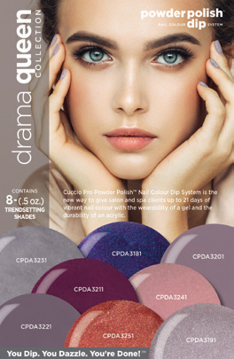 Powder Polish set  - Drama Queen 8 x 14 g