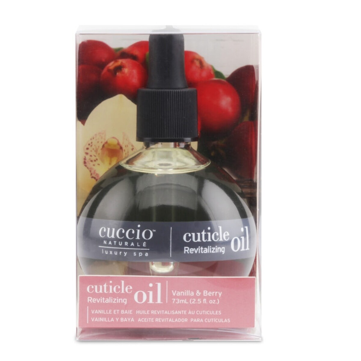REVITALIZING CUTICLE OIL Vanila i Berry bobice 73 ml