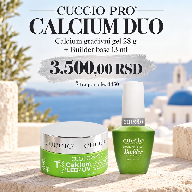 Calcium gradivni gel 28 g , Builder base 13 ml
