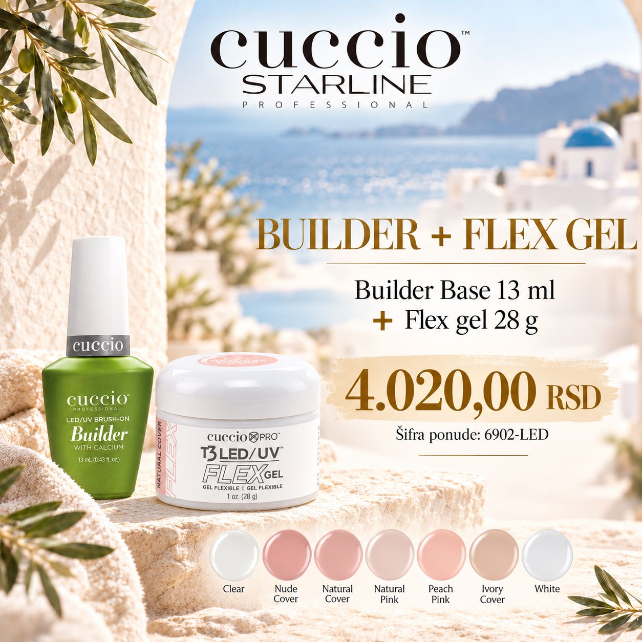 Builder Base  13 ml + Flex gel 28 g