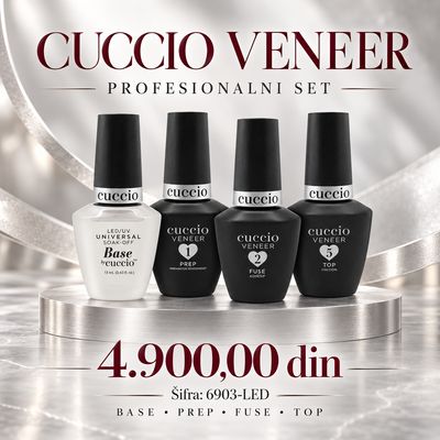 Univerzalna baza 13 ml + Prep 13 ml, Fuse 13 ml , Top Coat 13 ml
