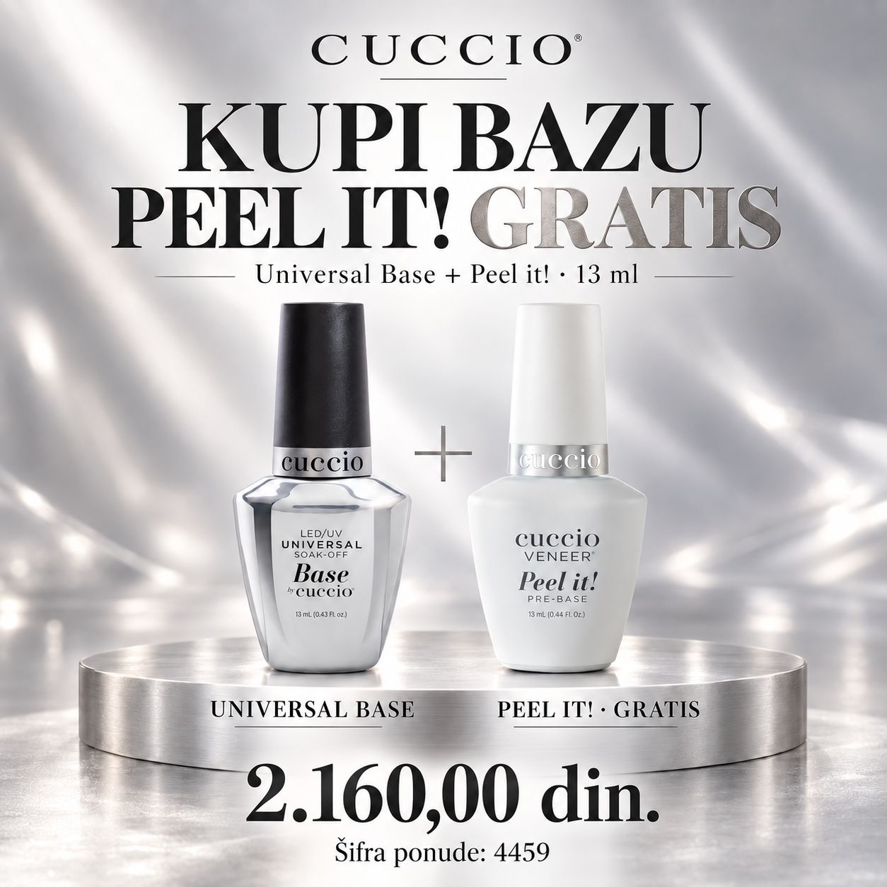 Universal Base 13 ml, Peel it! 13 ml FREE