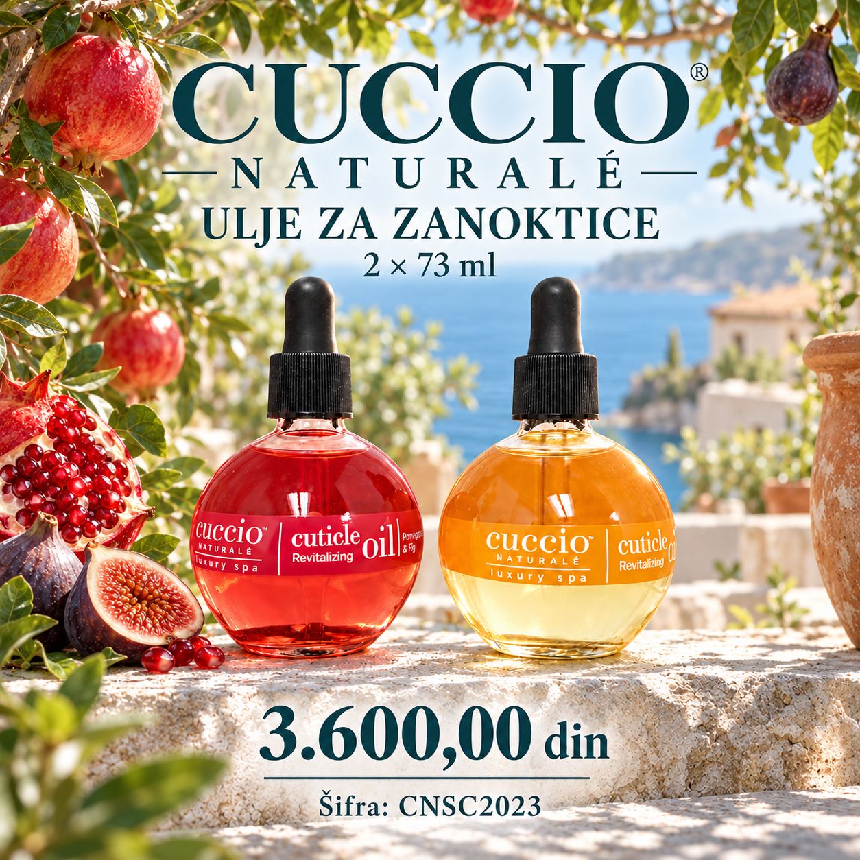 Ulje za zanoktice 2 x 73 ml