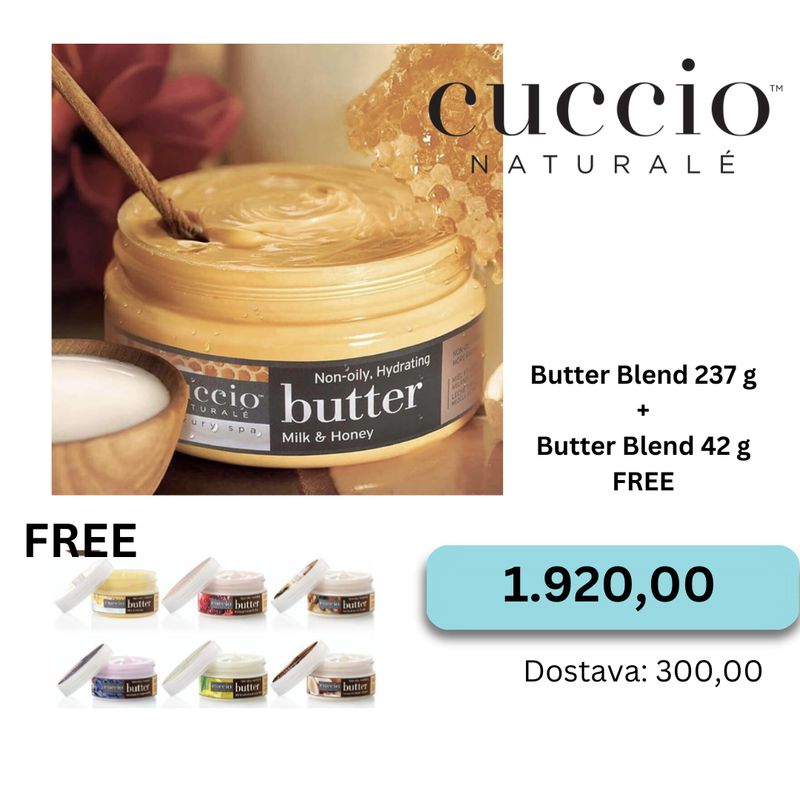 Butter Blend 237 g + Butter Blend 42 g FREE Butter Blend 237 g + Butter Blend 42 g FREE