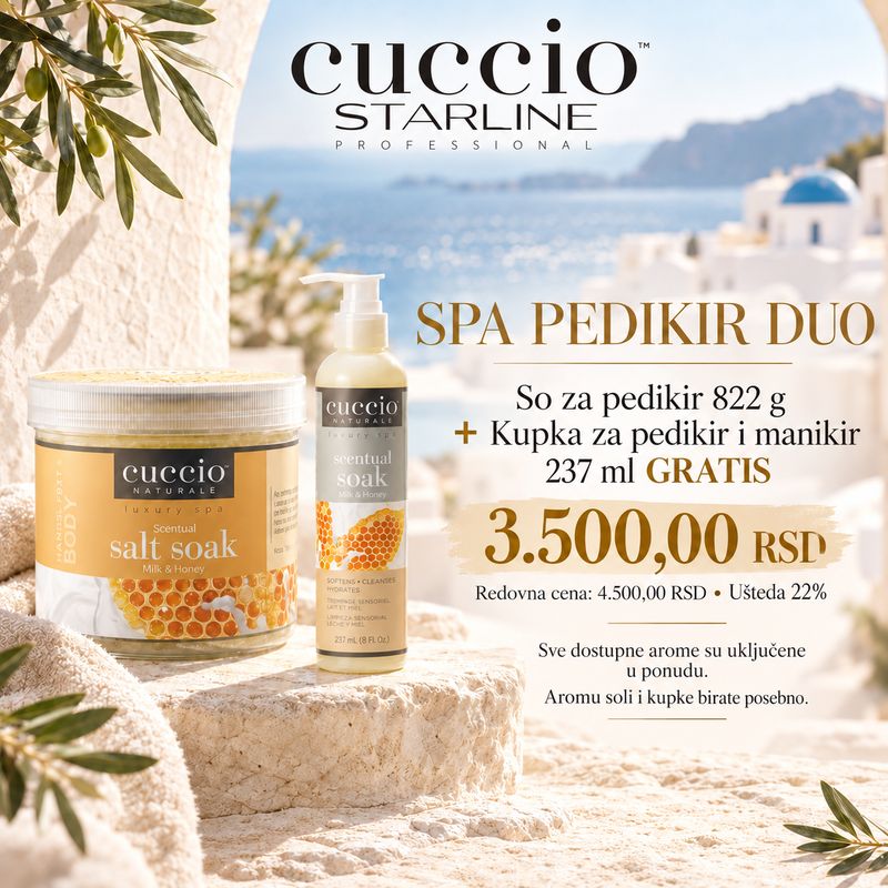 So za pedikir 822 g + Kupka za pedikir i manikir 237 ml FREE
