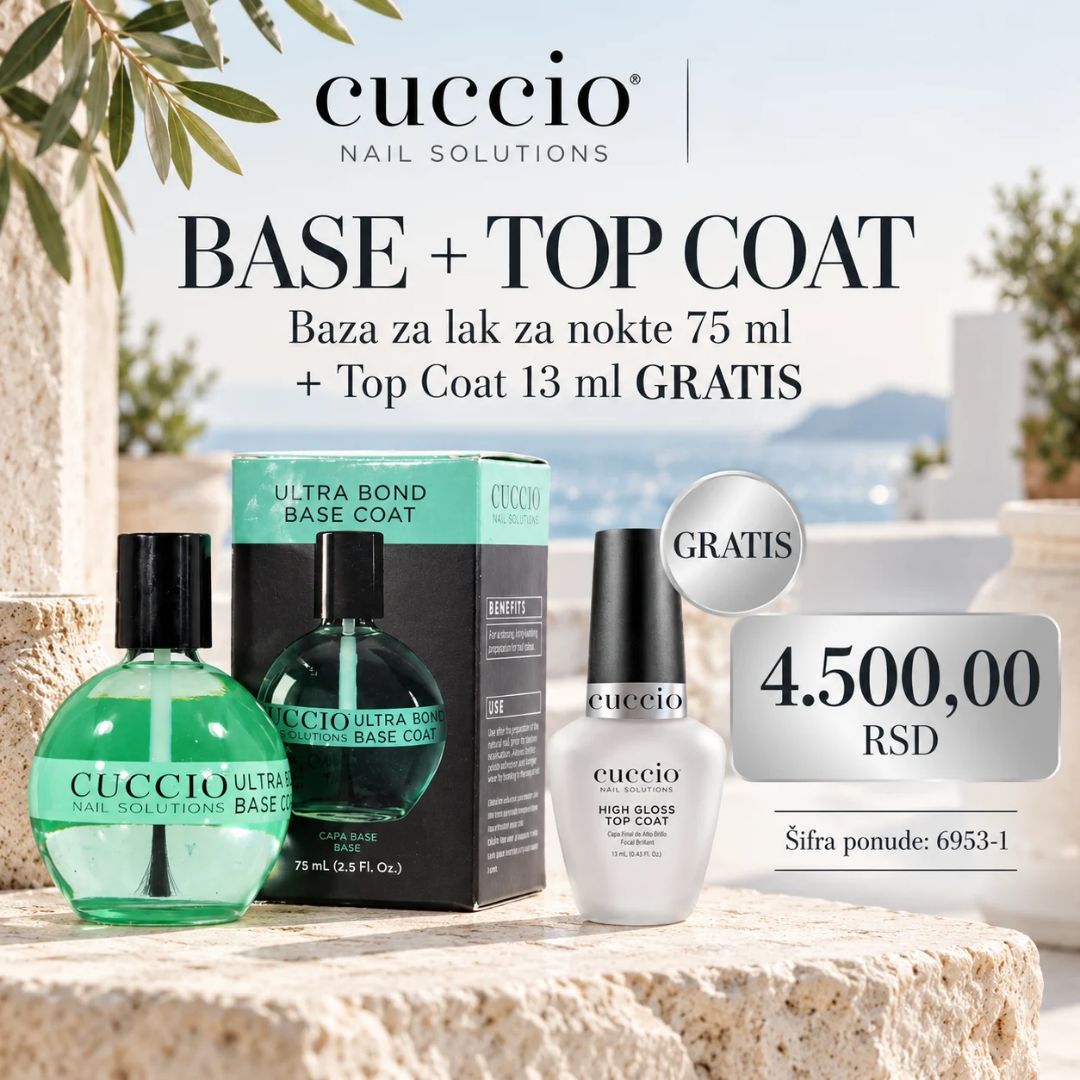 Colour-Base #3 75 ml +Top Coat 13 ml FREE
