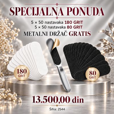 Zamenski nastavci za turpiju 10 kom - Metalna turpija FREE