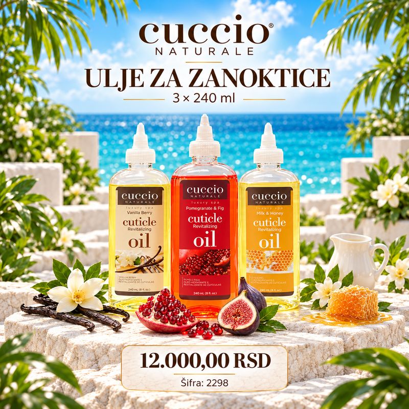 Ulje za zanoktice 240 ml x 3
