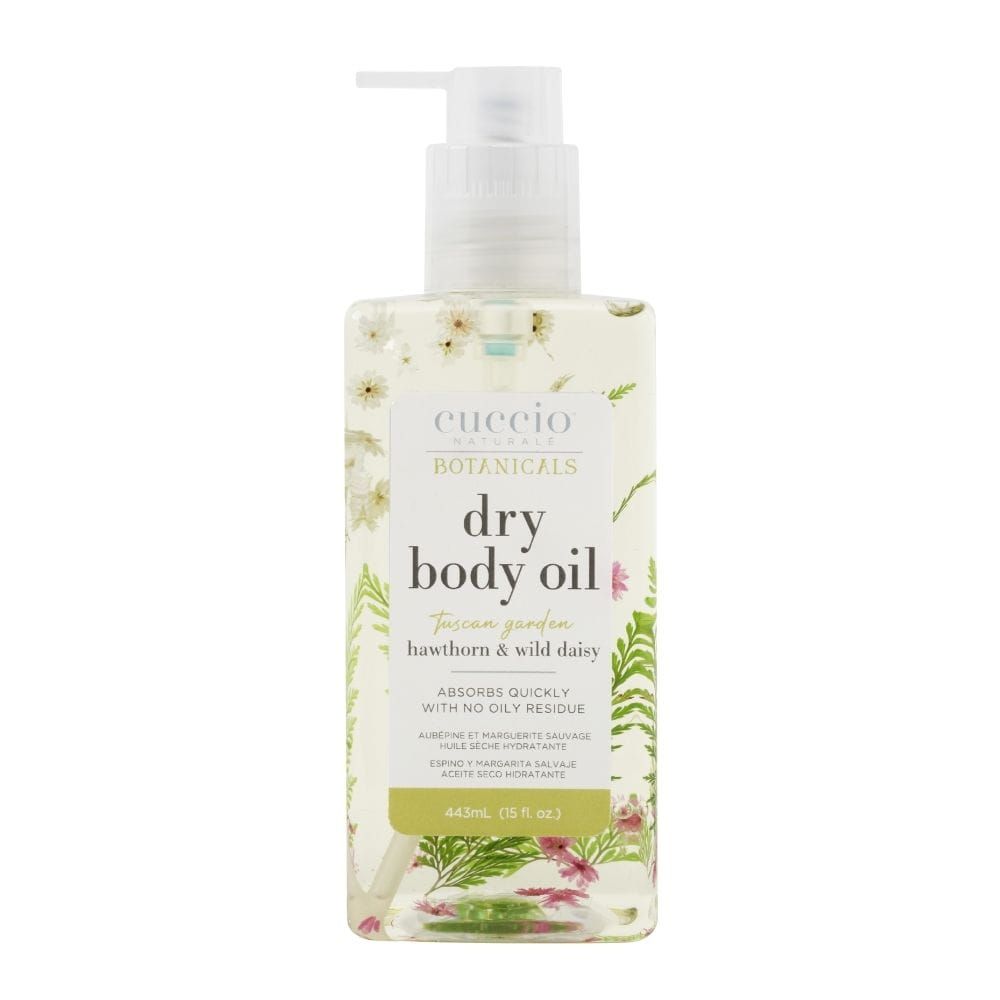 Cuccio Hydrating Dry Body Oil - Hawthorn &amp; Wild Daisy 443 ml