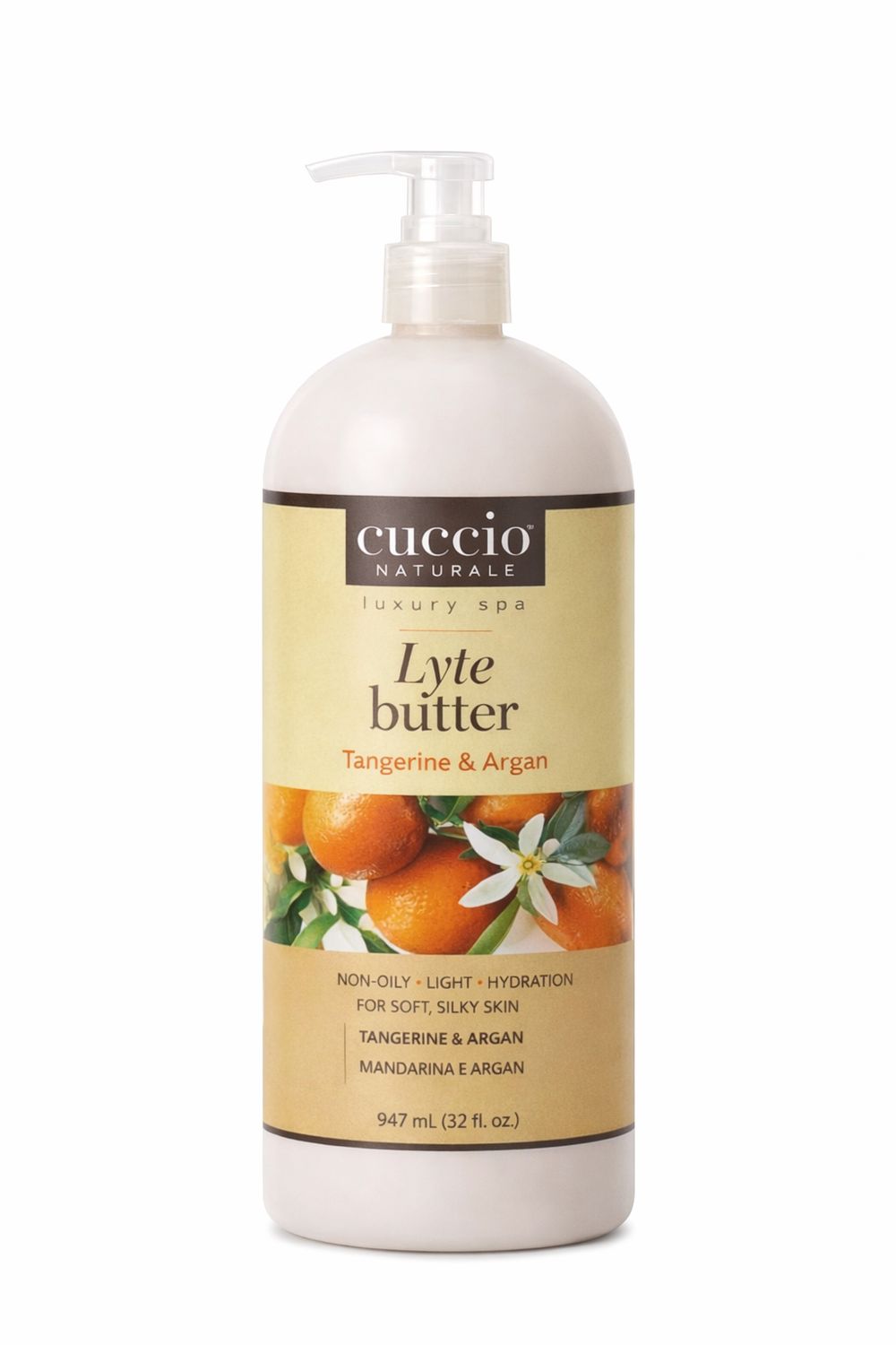 LYTE ULTRA SHEER BUTTER Tangerina i Argan 947 ml