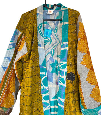 Kantha Kimono Allsizes Halflang