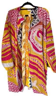 Kantha Kimono Halflang Allsizes
