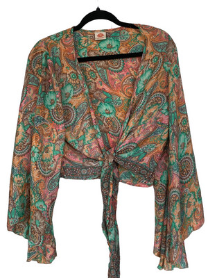 Blouse Wikkelomslag