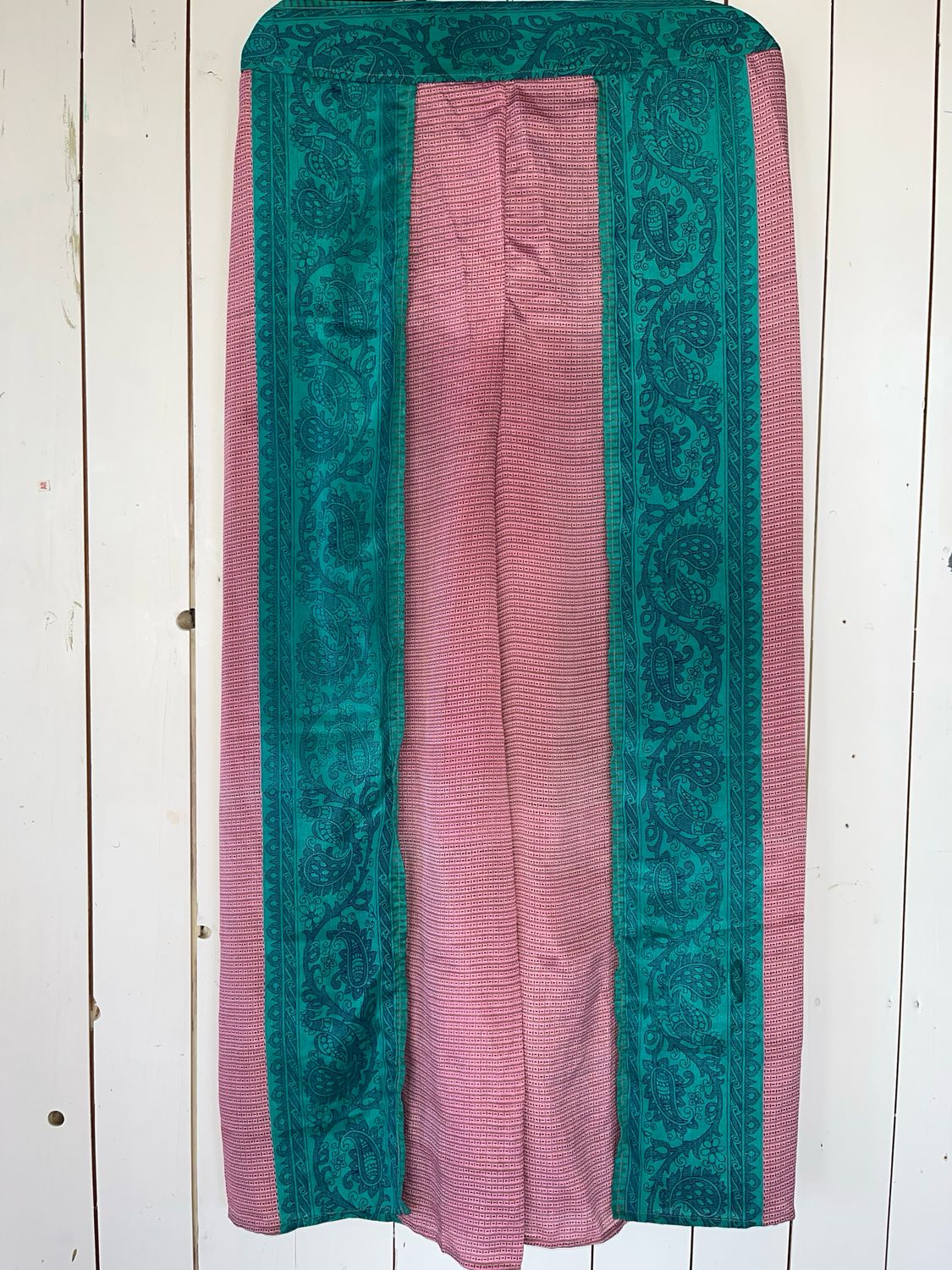 Broek recyclede sari
