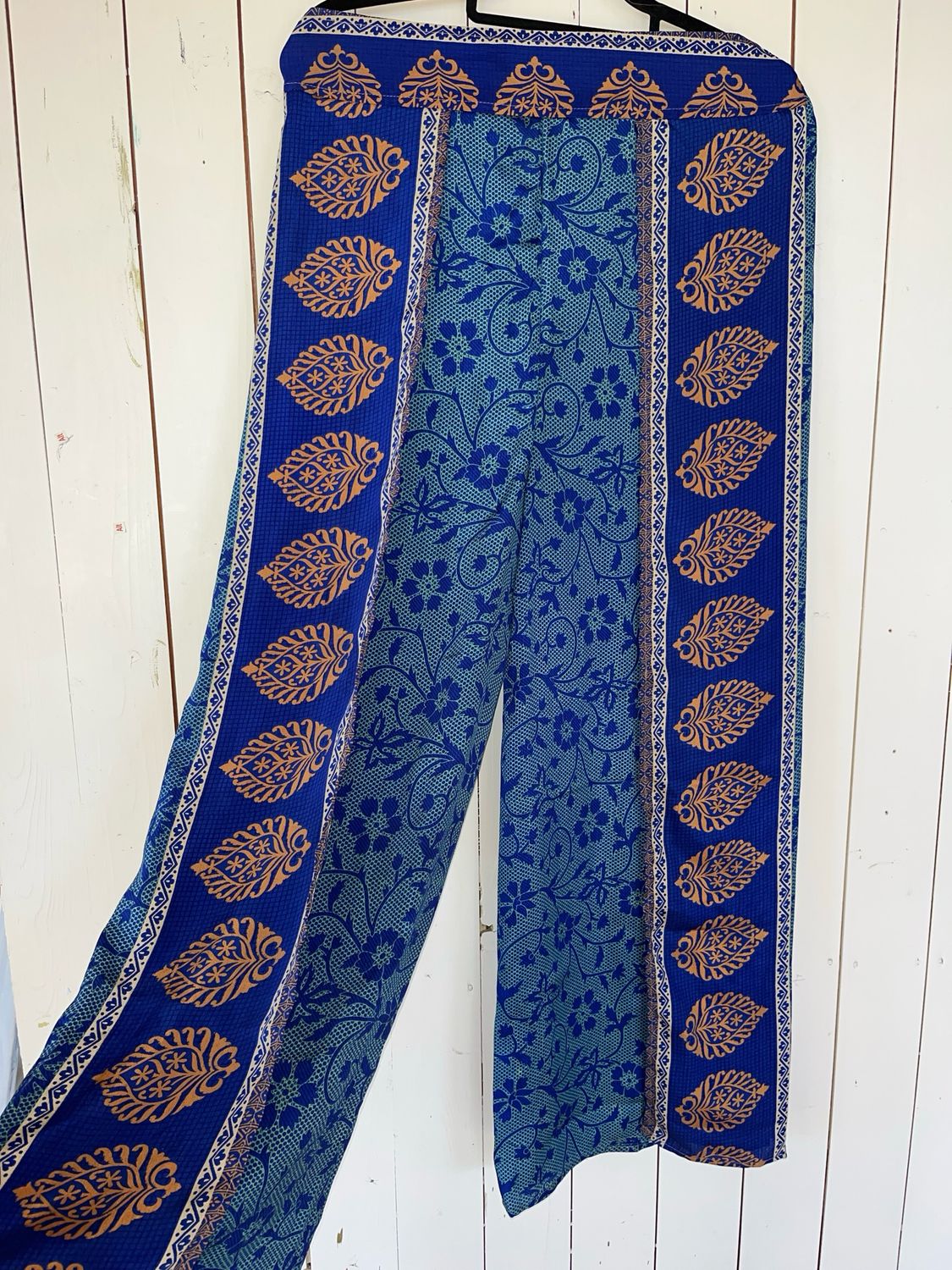 Broek Recycled sari