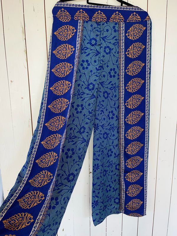 Broek Recycled sari