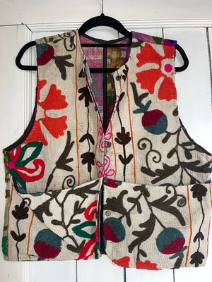 Suzani Hesje Kantha Vintage