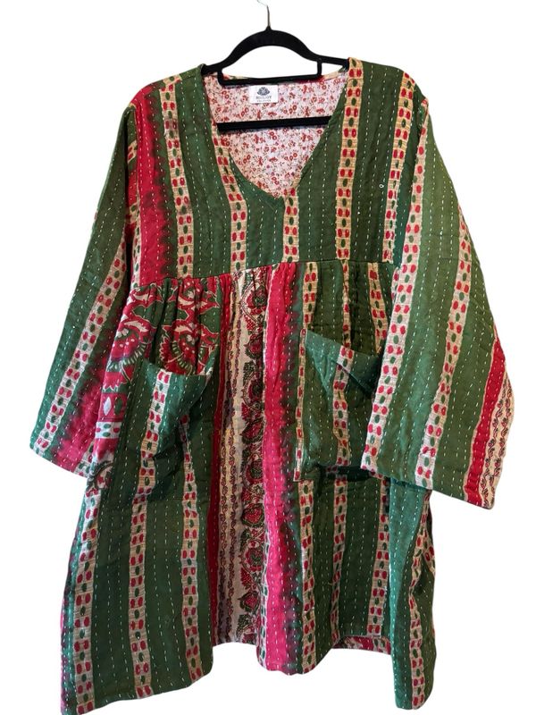 Kantha jurk